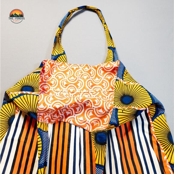 Noon Day Collection Tote Bag Multicolor Flora Double Handle Pockets Women's - Picture 5 of 8